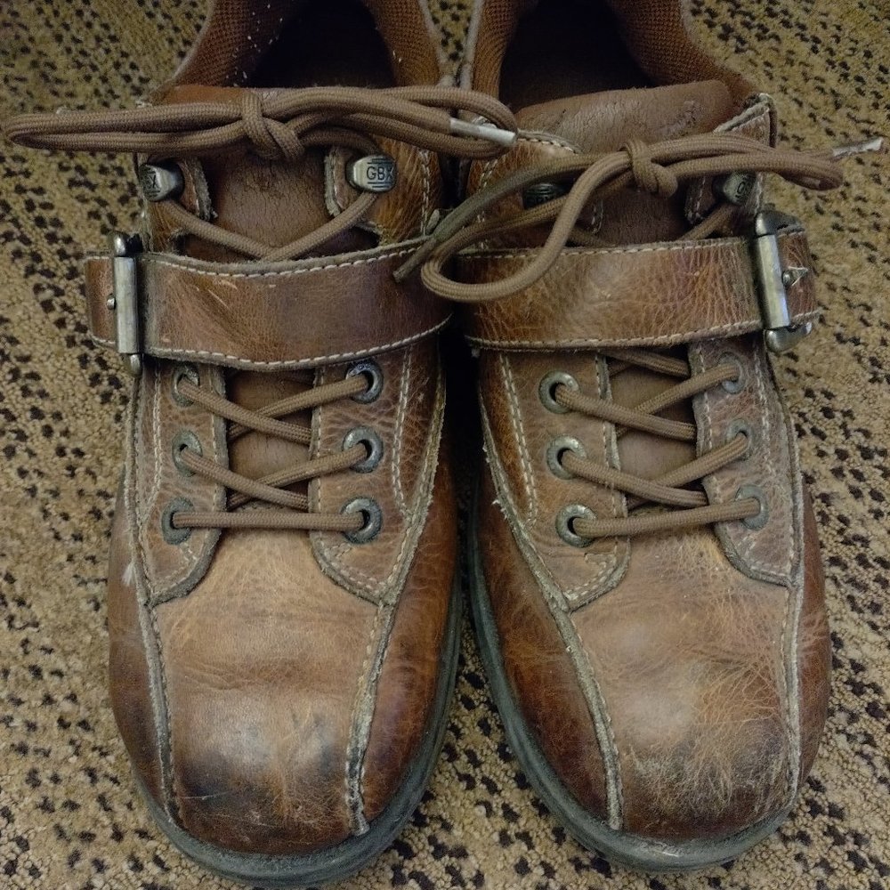 GBX men’s chunky leather shoes 13M